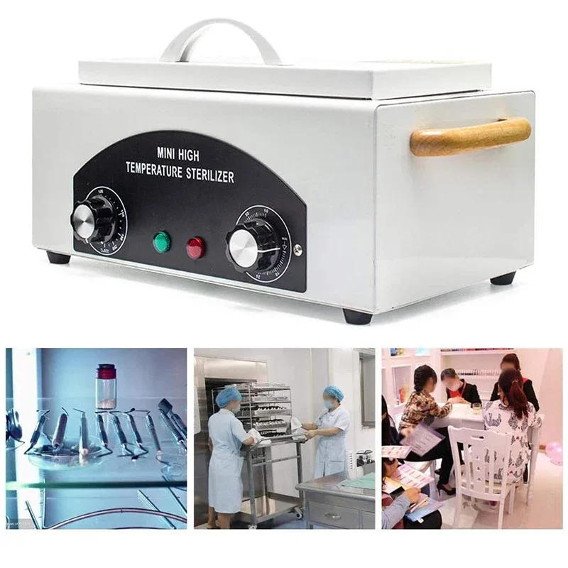 Description Picture 4 of itemElectric High Temperature Disinfection Box 300W Nail Salon Sterilizer Hot Air Disinfection for Hairdressing Tattoo Tools Device