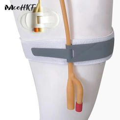 1Pcs Elastic Adjustable Comfortable External Fixation Fixator Durable Urine Bag Leg Holder Fixation Band Catheter Fixator