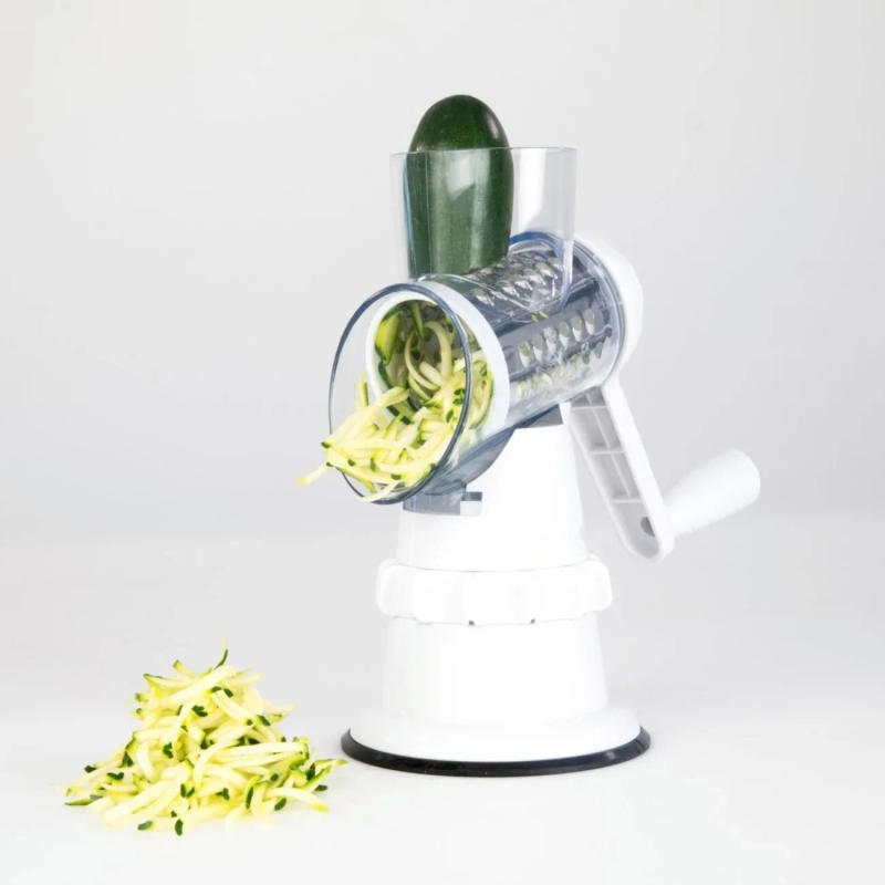 Description Picture 6 of item3 In 1 Vegetable Slicer Manual Kitchen Accessories Grater for Vegetable Cutter Round Chopper Mandolin Shredder Potato Home Kitch