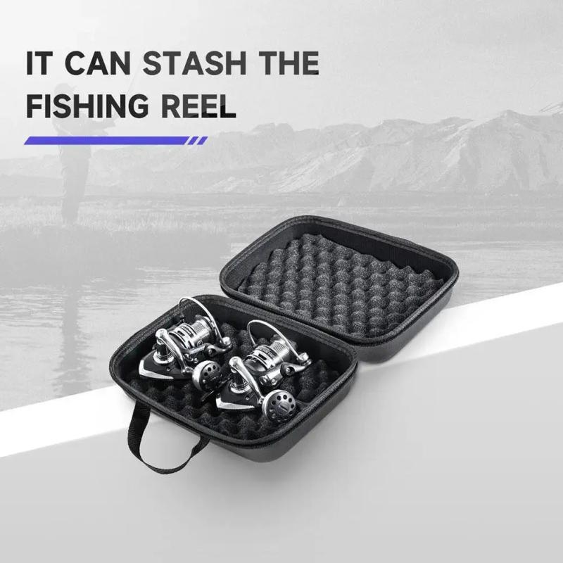Description Picture 4 of itemFishing Reel Bag Shockproof Spinning Reel Protective Cover Fishing Tackle Storage Case For Spinning Trolling Reel