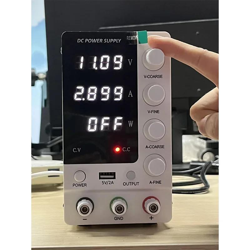 Description Picture 6 of itemKUAIQU DC Laboratory Power Supply 30V 60V 120V Adjustable Voltage Regulator Bench Switching Power Supply Preset Current ON/OFF
