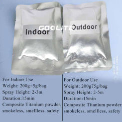 1- 200 bags Ti Powder Cold Sparks Ti Powder 200g Machine Metal Consumables For Cold Spark Fountain Fireworks Sparkular Machine