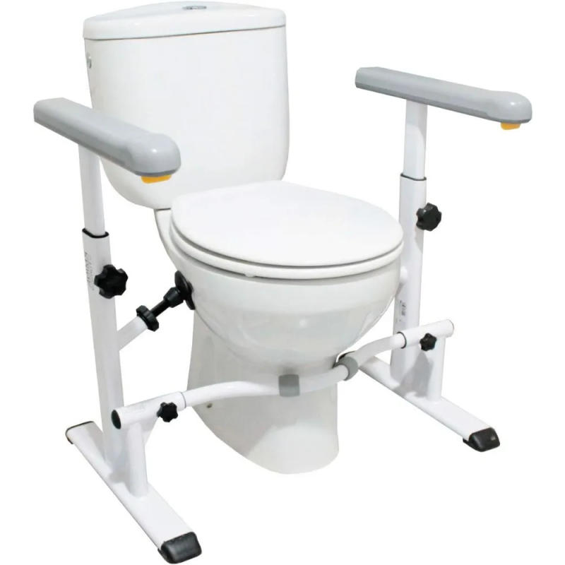 Description Picture 2 of itemToilet Safety Rails for Elderly (330 lbs), Handicap Toilet Seat with Handles, Adjustable Height and Width Toilet Rails