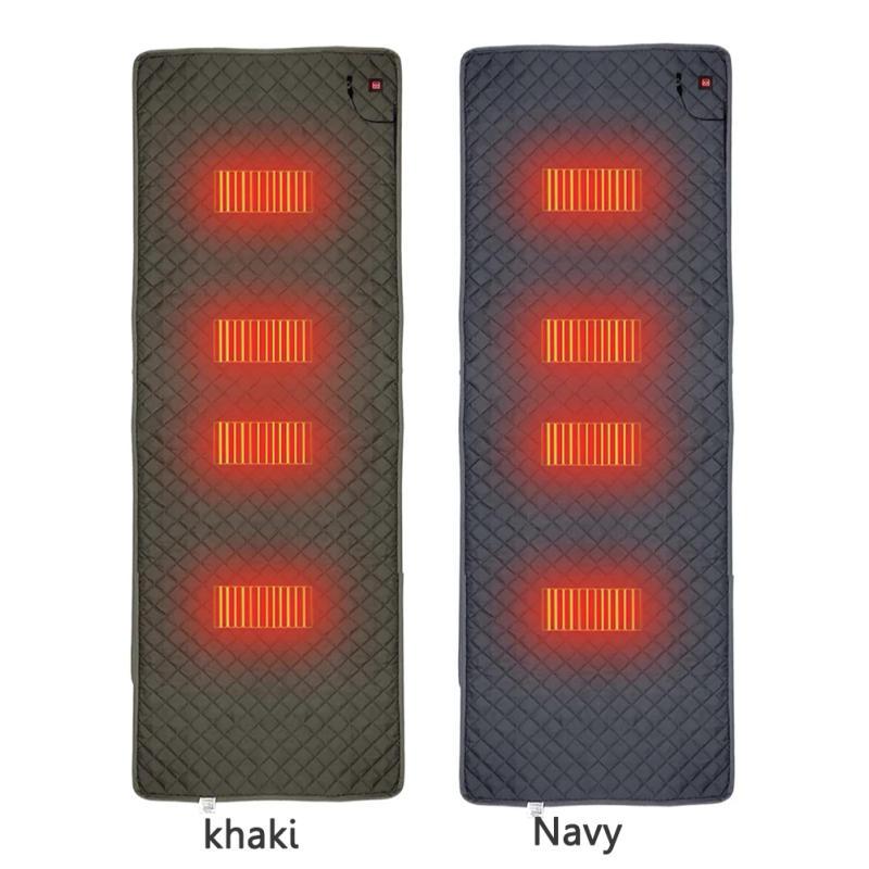 Description Picture 4 of item5V Type-C USB Electric Heating Pad Winter Sleeping Electric Blanket Heated Sheet 3-Level for Indoor Outdoor Camping Electric Mat