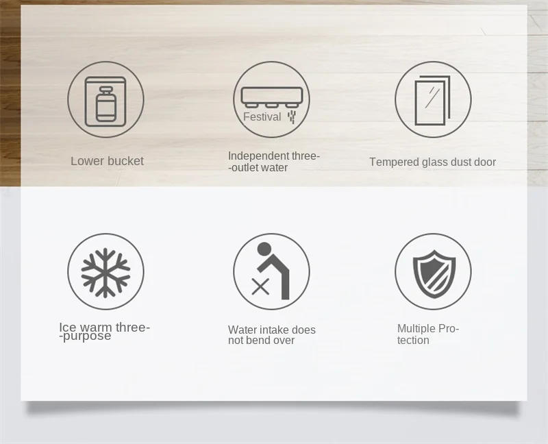 Description Picture 5 of itemHousehold Automatic Water Dispenser Under The Bucket Vertical Smart Cold Hot Water Dispenser Water Bottle Pump Home Appliance