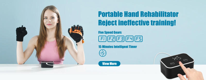 Description Picture 2 of itemHeated Rehabilitation Robot Gloves Finger & Hand Function Workout Recovery Tool Hemiplegia Stroke Physiotherapy Training Device