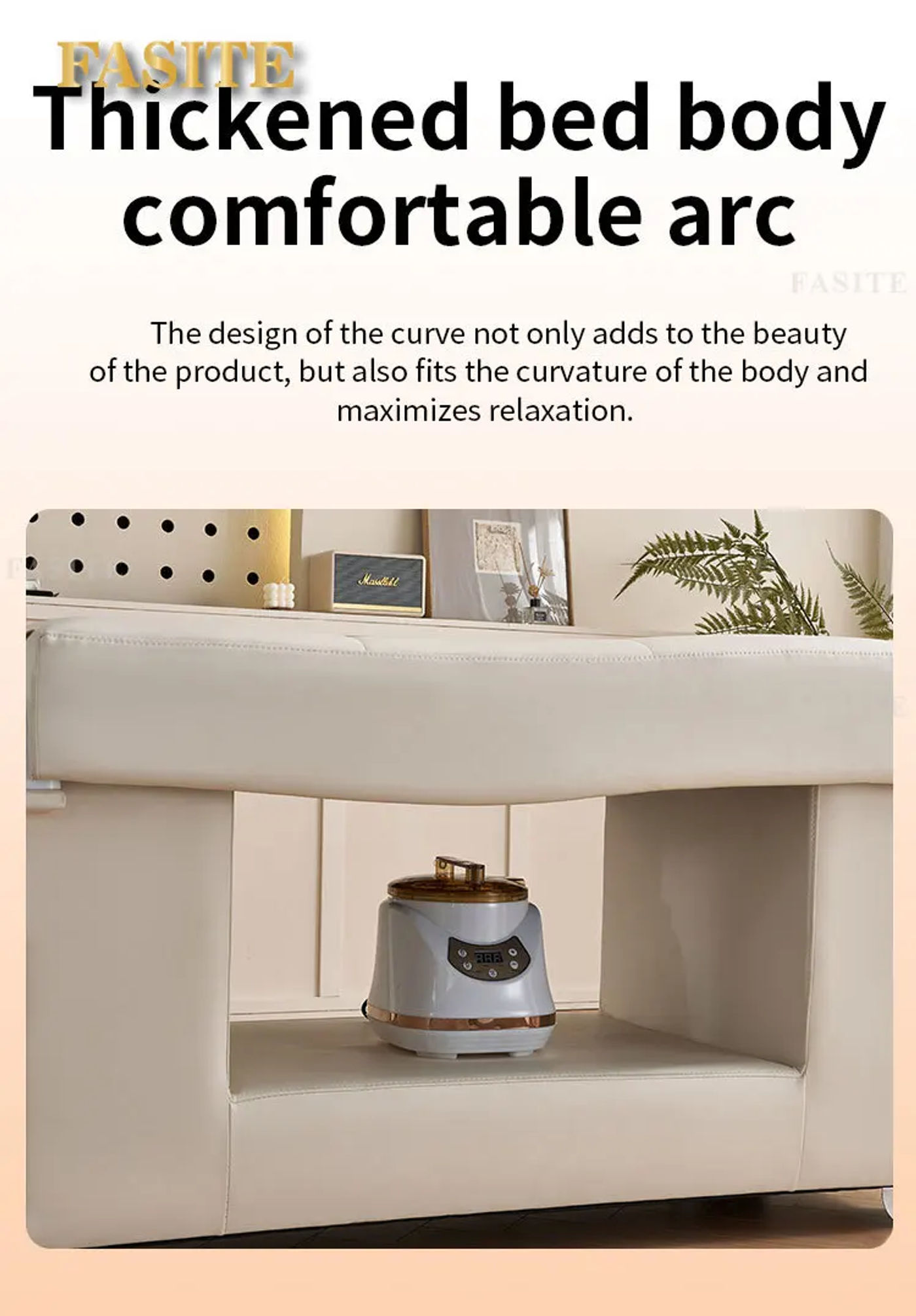 Description Picture 3 of itemHead Spa Shampoo Chairs Hair Salon Chair Beauty Salon Washbasins Shampoo Washing Bed Professional Women's