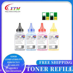 Compatible CF400A Toner with Chip CF400A CF401A CF402A CF403A for HP M252dw M252n M277dw M277n M274n printer laser refill powder