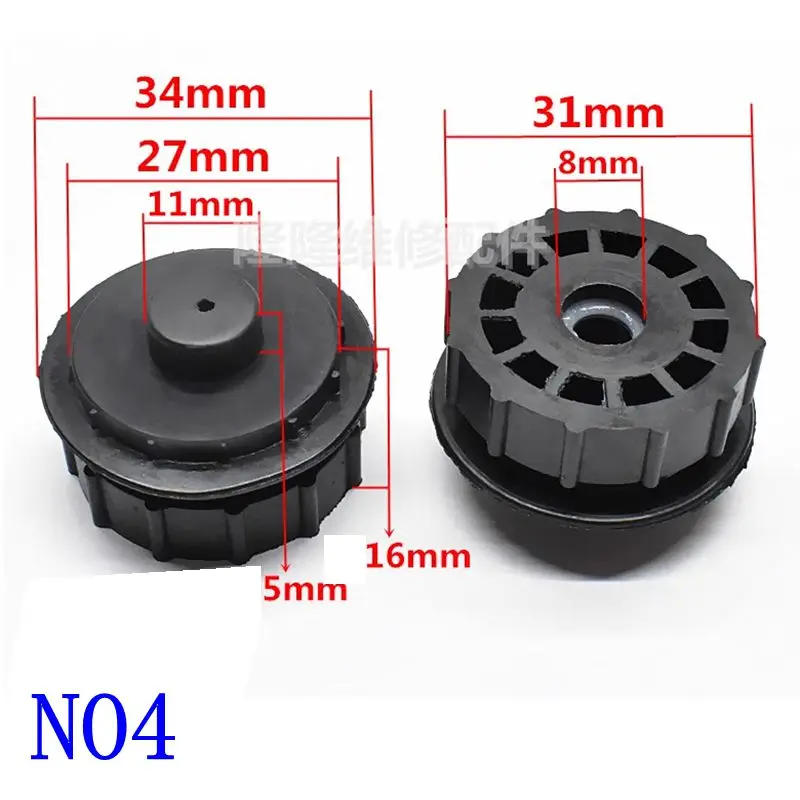 Description Picture 5 of itemFor Air conditioning internal unit cross flow fan bearing, wind wheel seat, rubber sleeve bearing seat, shaft sleeve roller part