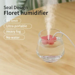 Small Flower USB Humidifier Portable Desktop Mini Water Replenishing Spray Home Ipx7 Waterproof Atomizer Diffuser