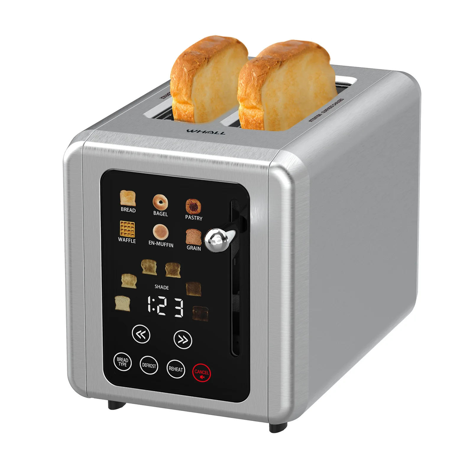 Description Picture 6 of item6-In-1 Smart Touch Screen, Breakfast Maker, Multifunction, Sandwich Maker, Toast, Waffles