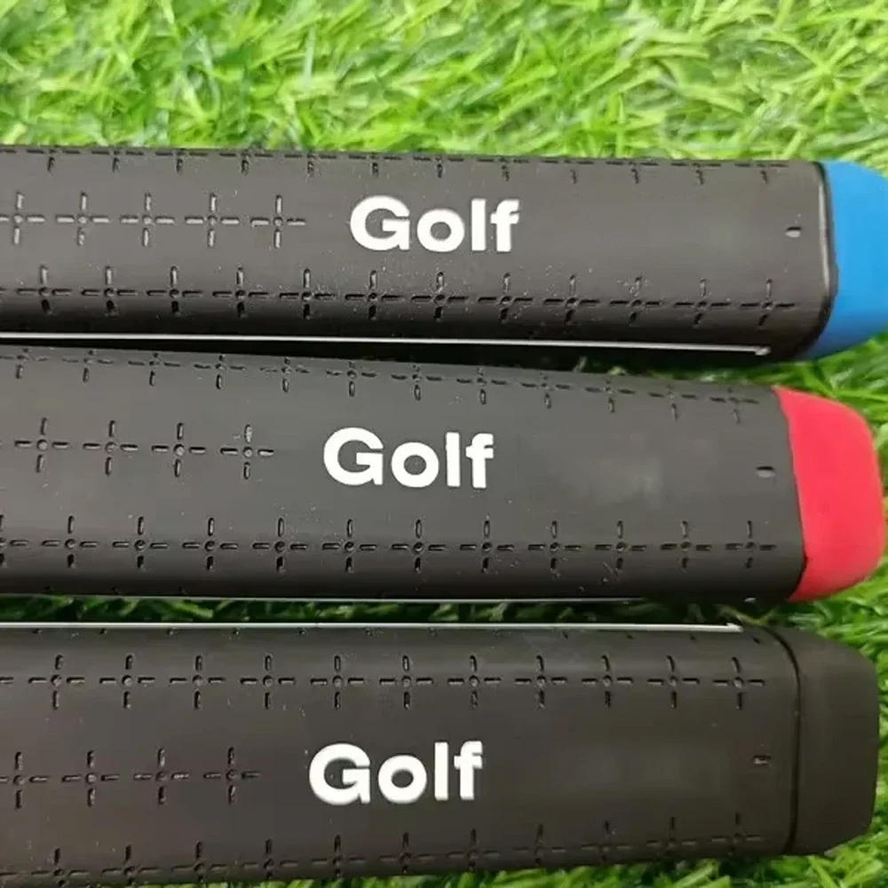 Description Picture 6 of itemblue/red/grey Golf Putter Grip Pro Wrap Rubber Golf Grips Light Weight Putter Grips Soft Feeling Non-Slip Unique Design Grip