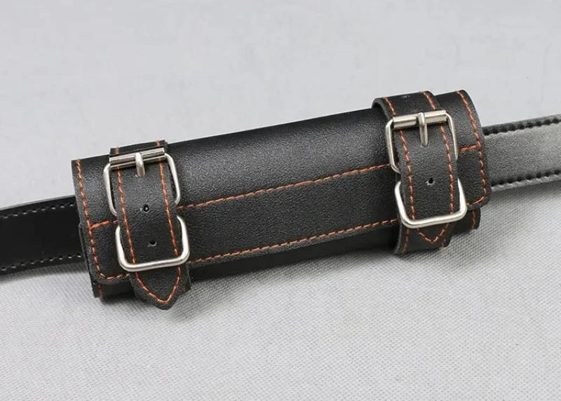 Description Picture 5 of itemKatana Sword Belt Holster Demon Slayer Anime Cosplay Prop Japanese Samurai Katana Sleeve Waist Straps Sword Scabbard Belt Holder