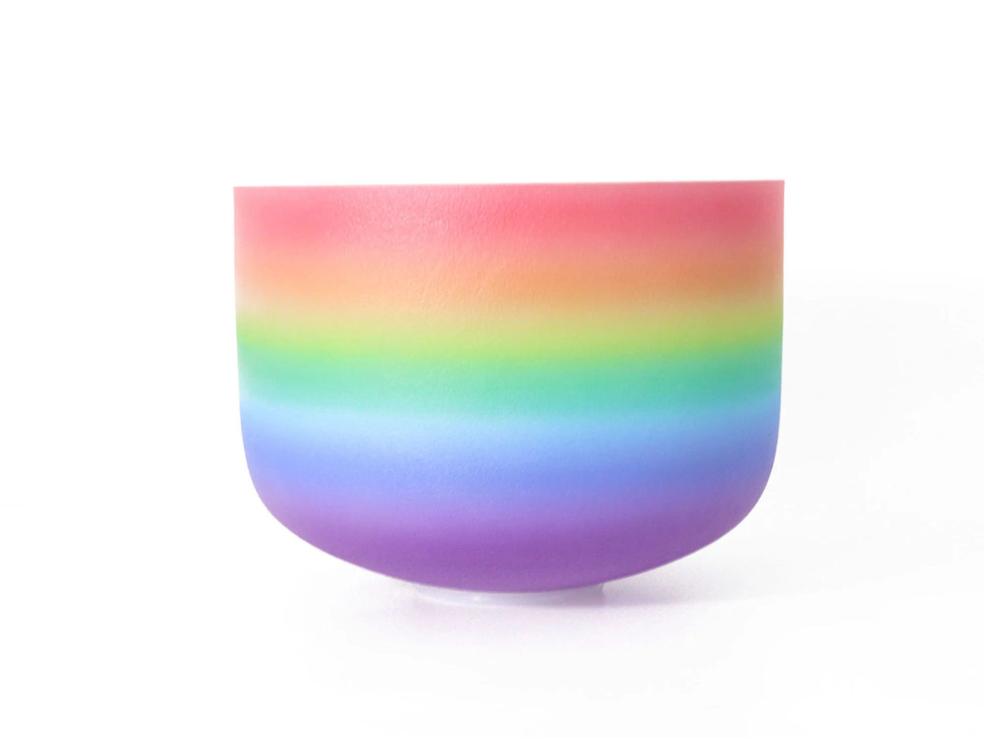 Description Picture 6 of itemFull Colour Frosted Crystal Singing Bowl Sound Meditation Healing Singing Bowl Crystal Bowl Percussion Instrument