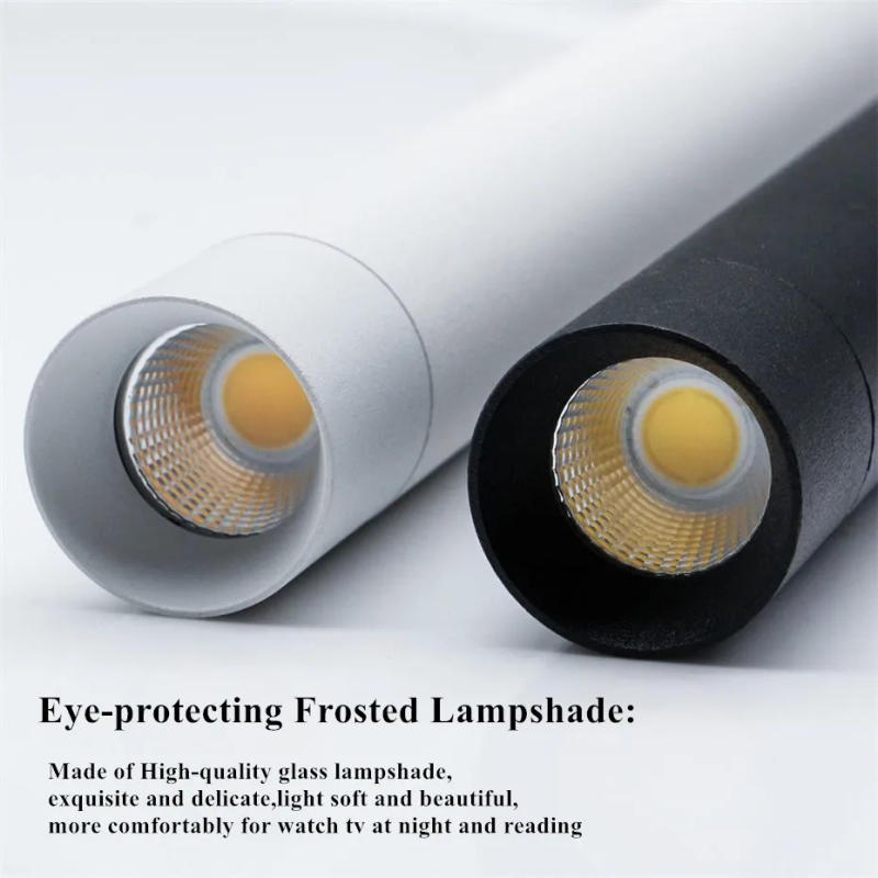 Description Picture 4 of itemLED Pendant Lights Long Tube Hanging Lamp Kitchen Dining Room Shop Bar Counter Decor Chandeliers Cylinder Ceiling Chandelier