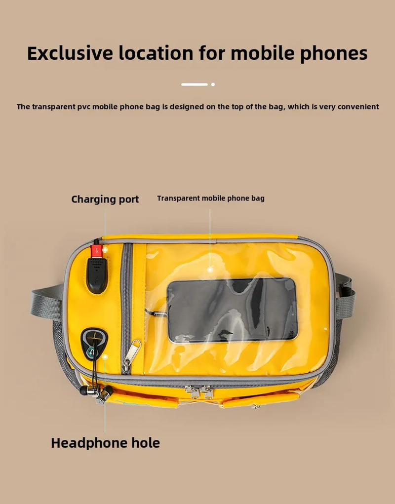 Description Picture 6 of itemMultifunctional Baby Stroller Mother Bag USB Charging Port Design Large Capacity Mother and Baby Bag for Easy Carrying