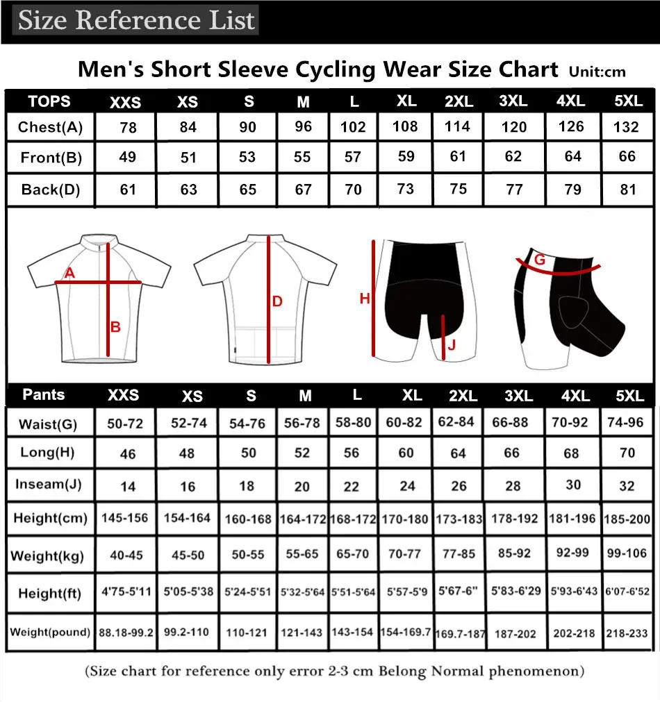 Description Picture 2 of itemRAUDAX POC New Men's Cycling Set Road Bicycle Breathable Cycling Suit Bib Shorts Cycling Set Summer Cycling Team Training Suit