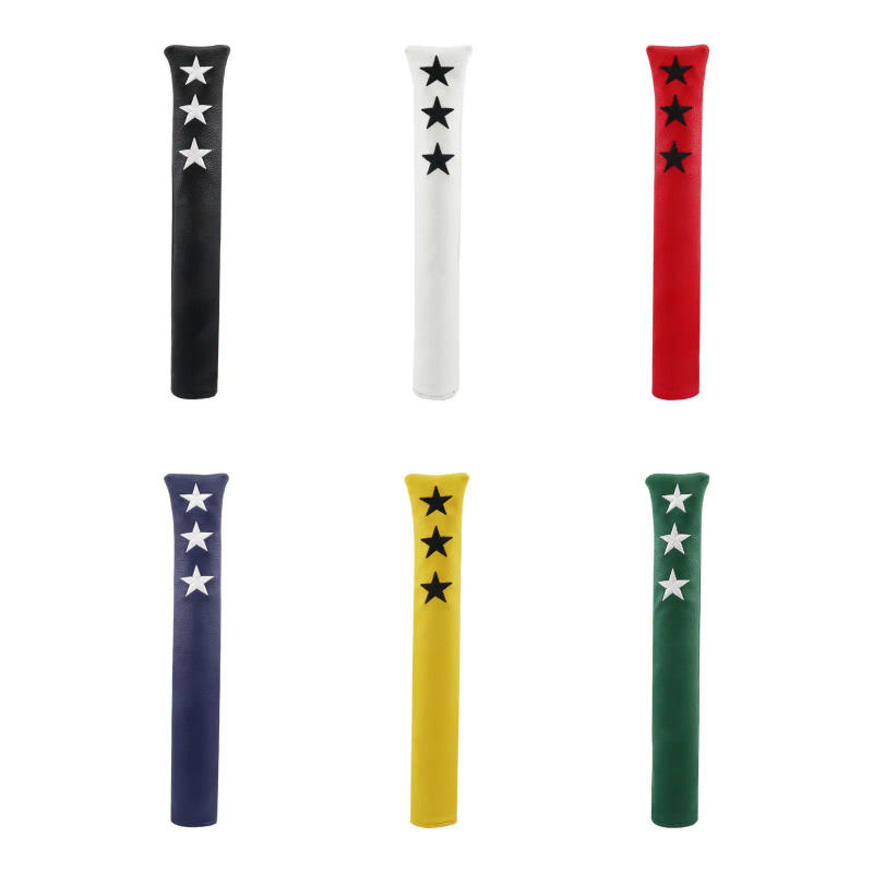 Description Picture 2 of itemGolf Alignment Stick Cover Protective Case Golfer PU Leather Waterproof Supplies Club Cover Premium Golf Indicator Rod Holder