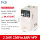 2.2KW 220V to 380V W