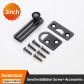 2 inch Dumb black