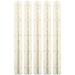 5 Pcs Piano Hinge Cabinet Hinges Butt Heavy Duty Folding Door Iron 90 Degree Small