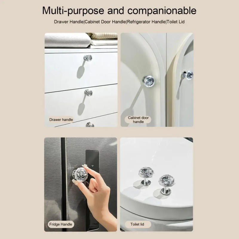 Description Picture 4 of itemToilet Tank Press Button Heart-shaped Rhinestone Water Tank Flusher Button Topper Bathroom Accessories For Nail Protection