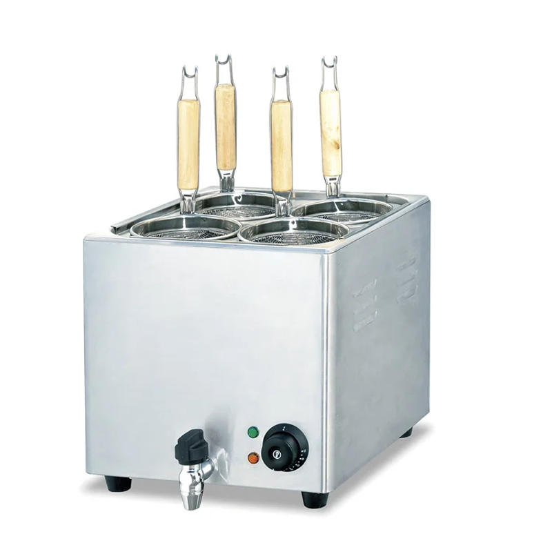 Description Picture 3 of itemCounter Top Pasta Cooker Electric Commercial Boiler Pasta Electric 4 Holes Noodle Cooker