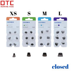 Signia Rexton Vibe hearing aid open dome connexx click sleeve closed earbuds for CIC ITC hearing aids hearing aid accessories