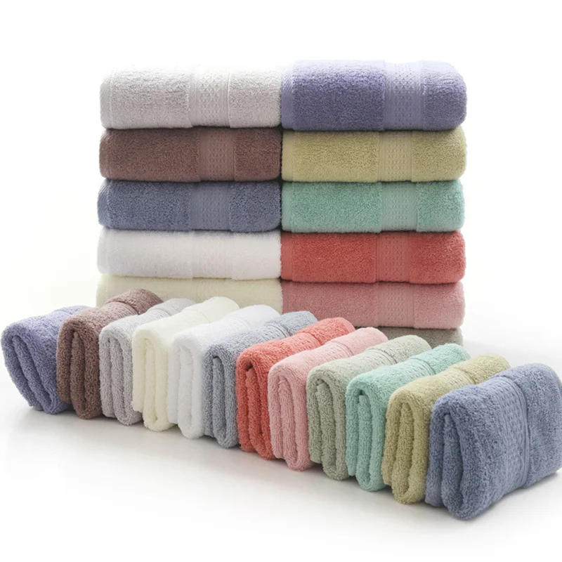 Description Picture 3 of item6PCS / 3PCS Cotton Towel Set Luxury Lace Embroidered Bath Towel Face Towel Hand Towel Washcloths Quick Dry Terry Towels 17Colors