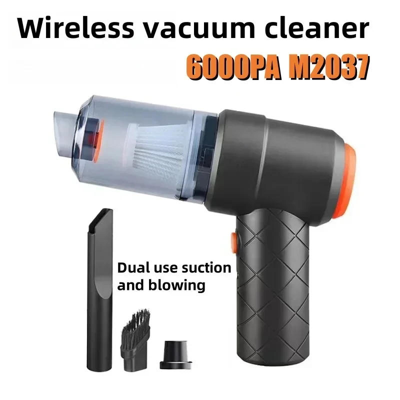 Description Picture 2 of itemWireless Car Vacuum Cleaner 6000Pa Cordless Handheld Cleaning Robot Auto Vacuums Strong Suction Cleaner For Car