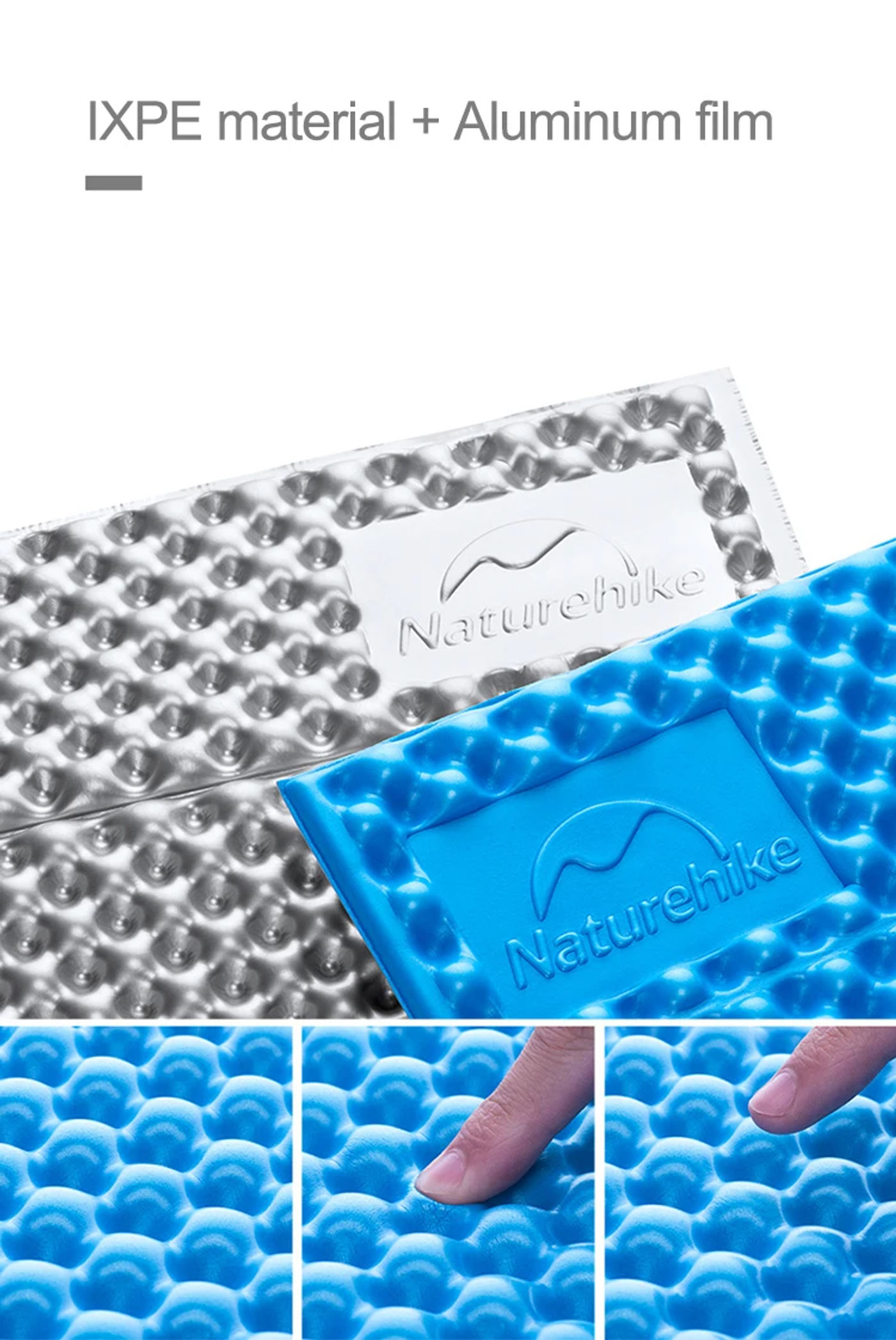 Description Picture 5 of itemNaturehike outdoor Moisture-proof Ultralight lightweight Portable EVA IXPE foam sleeping pad egg crate Camping mat