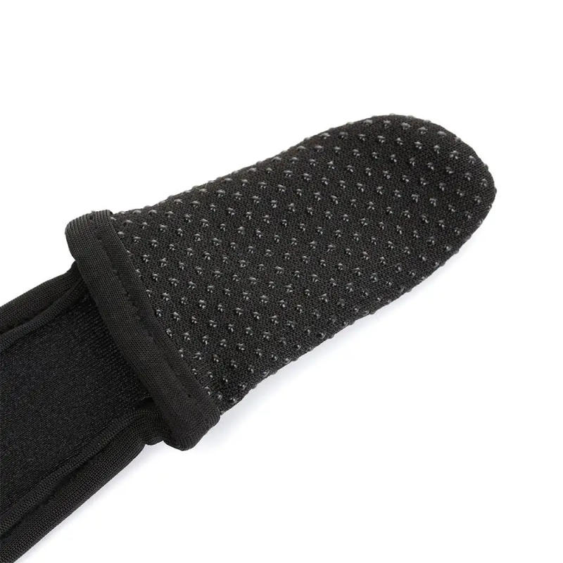 Description Picture 5 of item1 Pcs Blue/Red/Black Single Finger Protector Fishing Gloves Fishermen One Finger Surfcasting 19cm Non-Slip Glove Fishing Glove