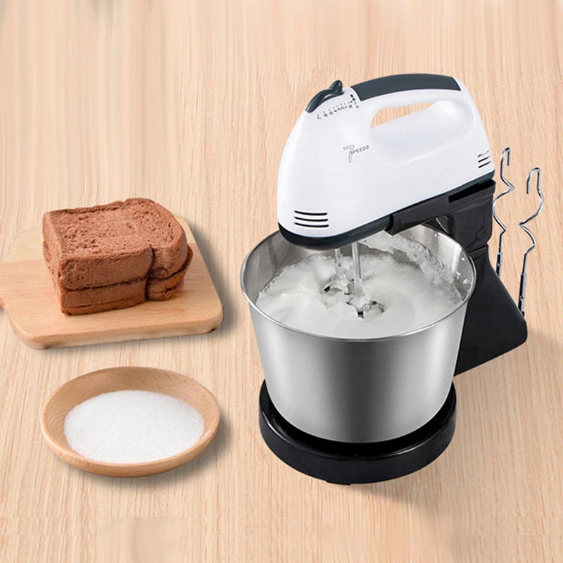 Description Picture 3 of item110V/220V Stand Food Mixers Kitchen Electric Food Blender Desktop Egg Whisk Cream Cake Dough Kneader Milk Frother Food Processor
