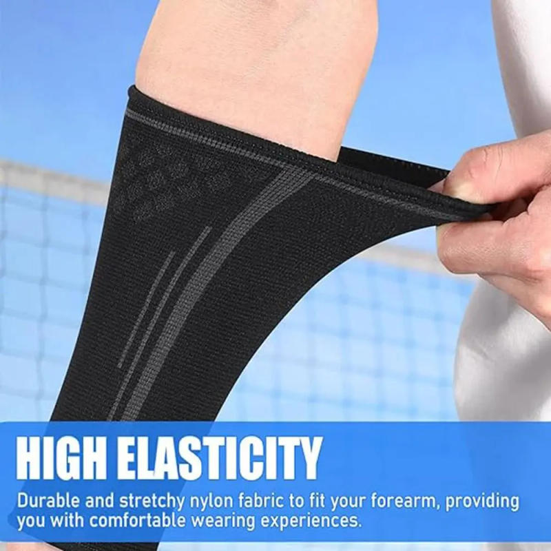 Description Picture 5 of item1Pairs UV Protection Volleyball Arm Sleeves Wrist Support Elastic Arm Warmers Sports Safety Breathable