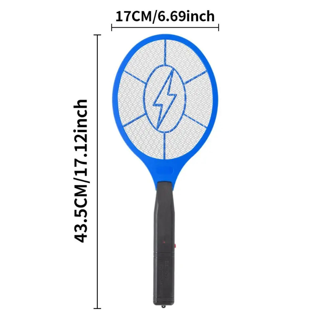 Description Picture 6 of itemProfessional Mosquito Killer Cordless Battery Power Electric Fly Mosquito Swatter Bug Zapper Stun Swatter Useful Electric Racket