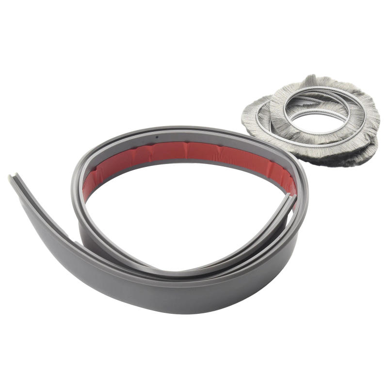 Description Picture 5 of itemDoor Seal Draft Stopper With Brush Door Bottom Seal Strip Weatherstrip Rubber Door Sweep Seal Adjustable Dustproof Soundproof