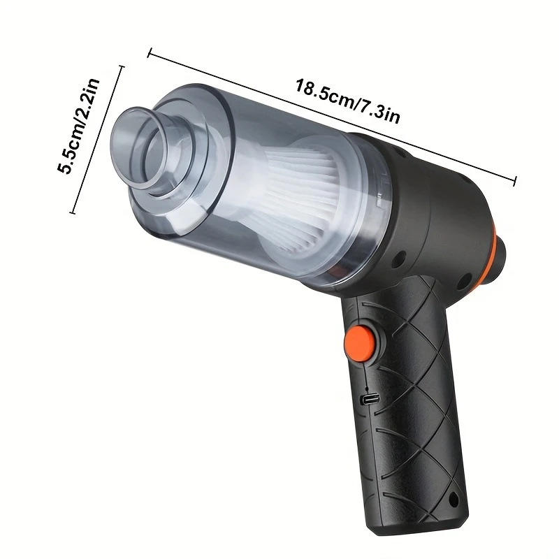 Description Picture 4 of item6000Pa Wireless Car Vacuum Cleaner Blowable CordlessHandheld Auto Vacuums Convenient Automobiles Electrical Appliances