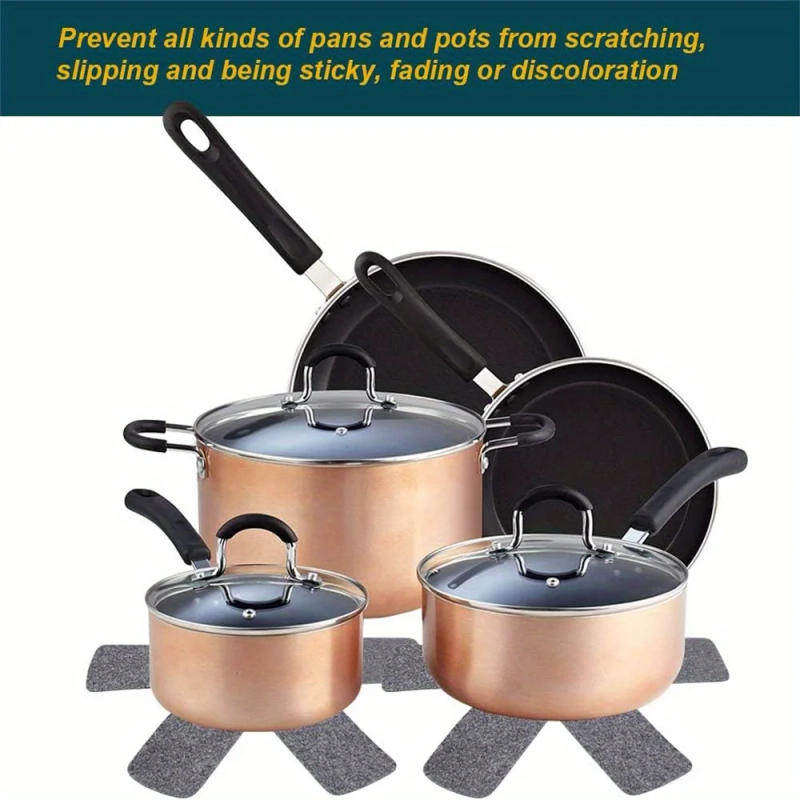 Description Picture 4 of item12 PCs/Pack Pot Divider Pad for Stackable Pot Protector, 3 Different Sizes, Used to Protect and Separation