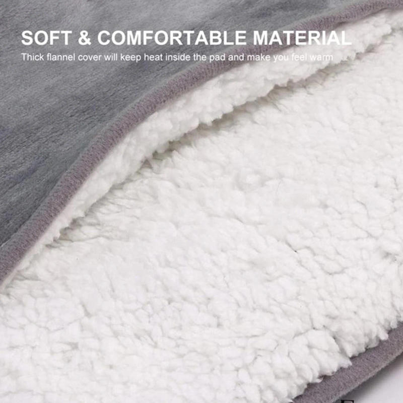 Description Picture 5 of itemWinter USB Charging Electric Foot Heating Pad Universal Soft Plush Washable Foot Warmer Heater Household Heat Foot Warming Mat