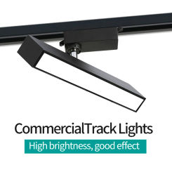 Track light led rail light long strip fill light live broadcast room clothing store commercial ceiling line light AC220V 10W 20W
