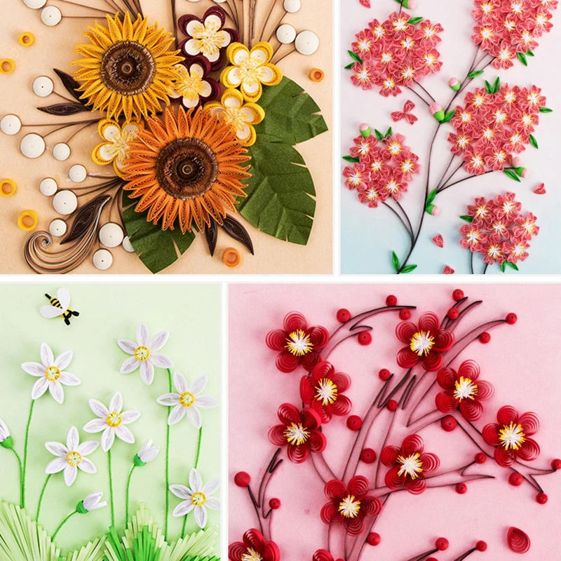 Description Picture 6 of itemYOMDID 7pcs/Set Paper Rolling Tools Scrapbook Origami Quilling Tool Scrapbooking Slotted Paper Craftwork Festival Gift Decor