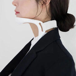 Adjustable Neck Brace Support Posture Correct Neck Corrector Collar Support Neck Belt Cervical Brace I0V1