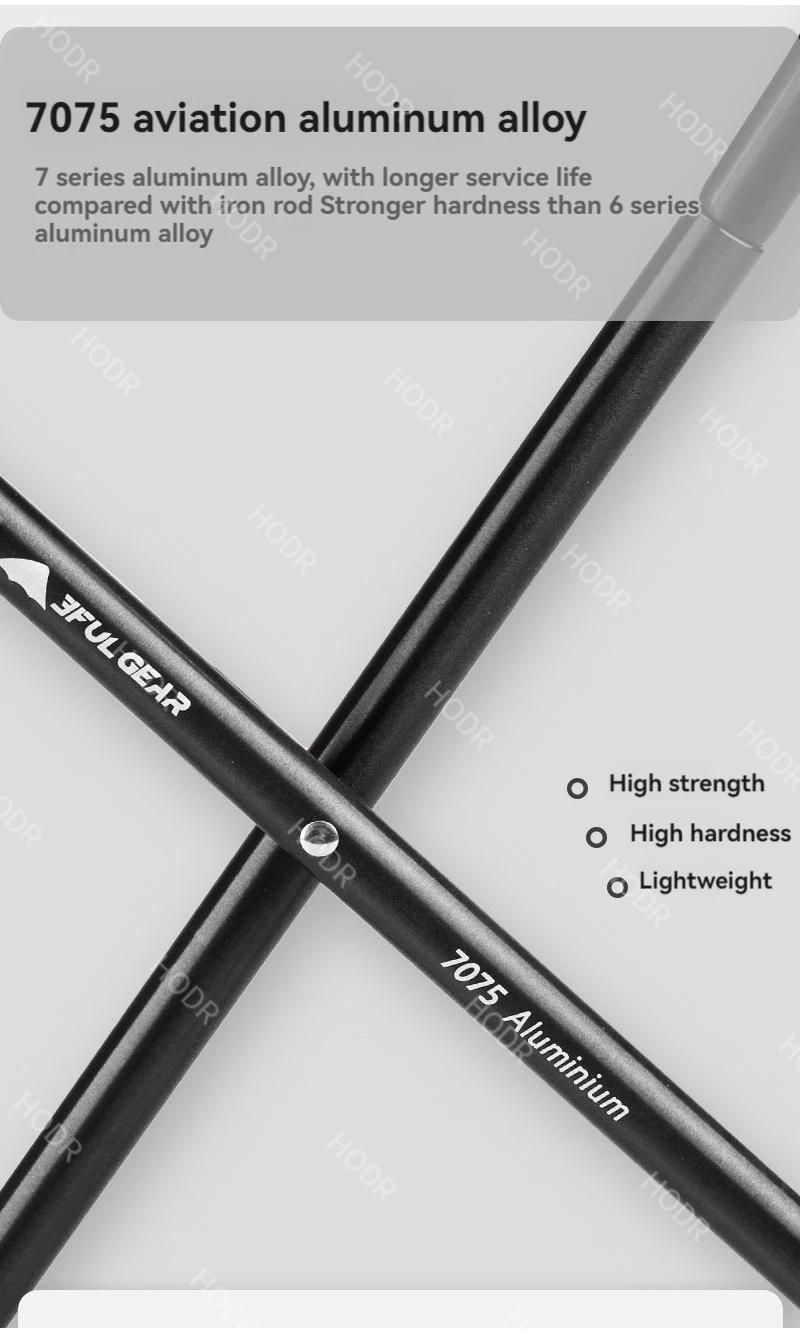 Description Picture 5 of item[HODR] 3F UL GEAR Folding Camp Stool Dyneema Ultra-Light Camp mini Chair Outdoor Portable Camping Stool Barbecue Fishing Stool