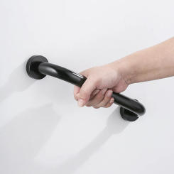 Grab Bars Space Aluminum 30/40/50 Cm Bathroom Tub Handrail Grab Toilet Shower Bathe Straight Safety Support Handle Towel Rack