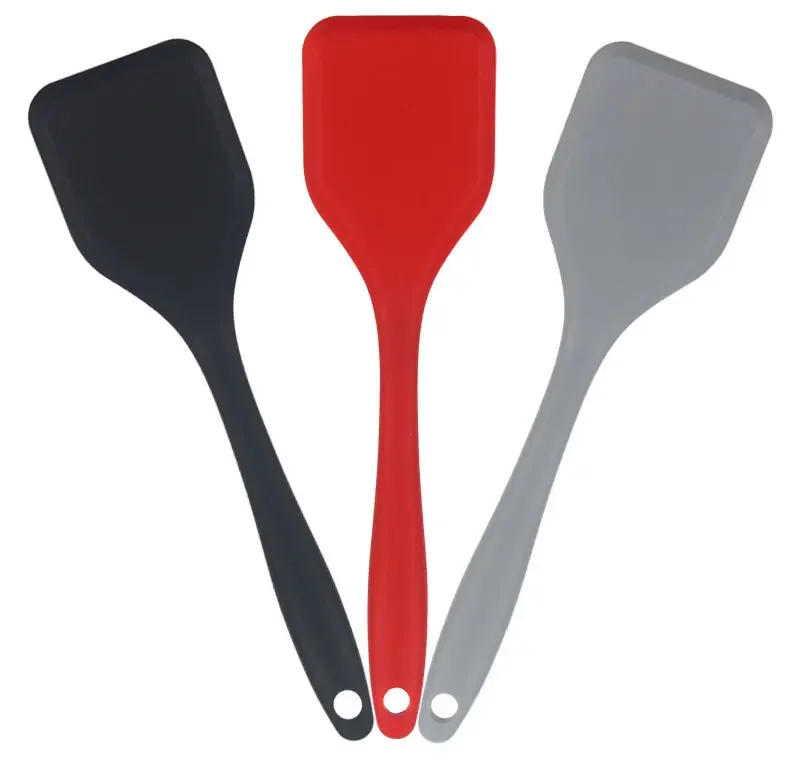 Description Picture 2 of item1PCS Silicone Spatula Shovel Frying Heat Resistant Cooking Spatula Non-stick Small Shovel Home Kitchen Cooking Utensils Shovel