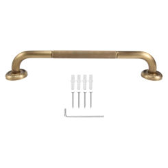 Bathtub Grab Bar Antique Brass Grab Bar Grab Rail Armrest Handle Toilet Elderly Handrail Home Safety Wall Mounted
