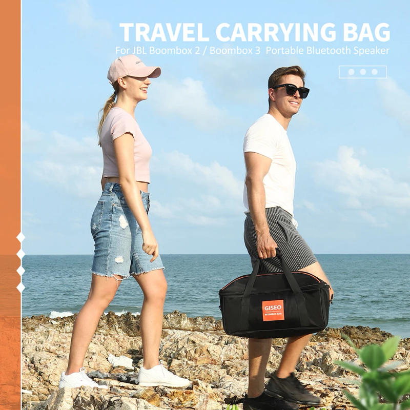 Description Picture 5 of itemCarrying Case Bag For JBL BOOMBOX 3/BOOMBOX 2 Bluetooth Speaker Storage Case Travel Handbag Protection Case Speaker Storage Bags