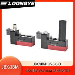LOONGYE JBX JBM05/10/20 Mini Vacuum Generator Pump JBX05-C-D JBM10-B-D Silencer Pneumatic -92kPa High Vacuum Suction Flow