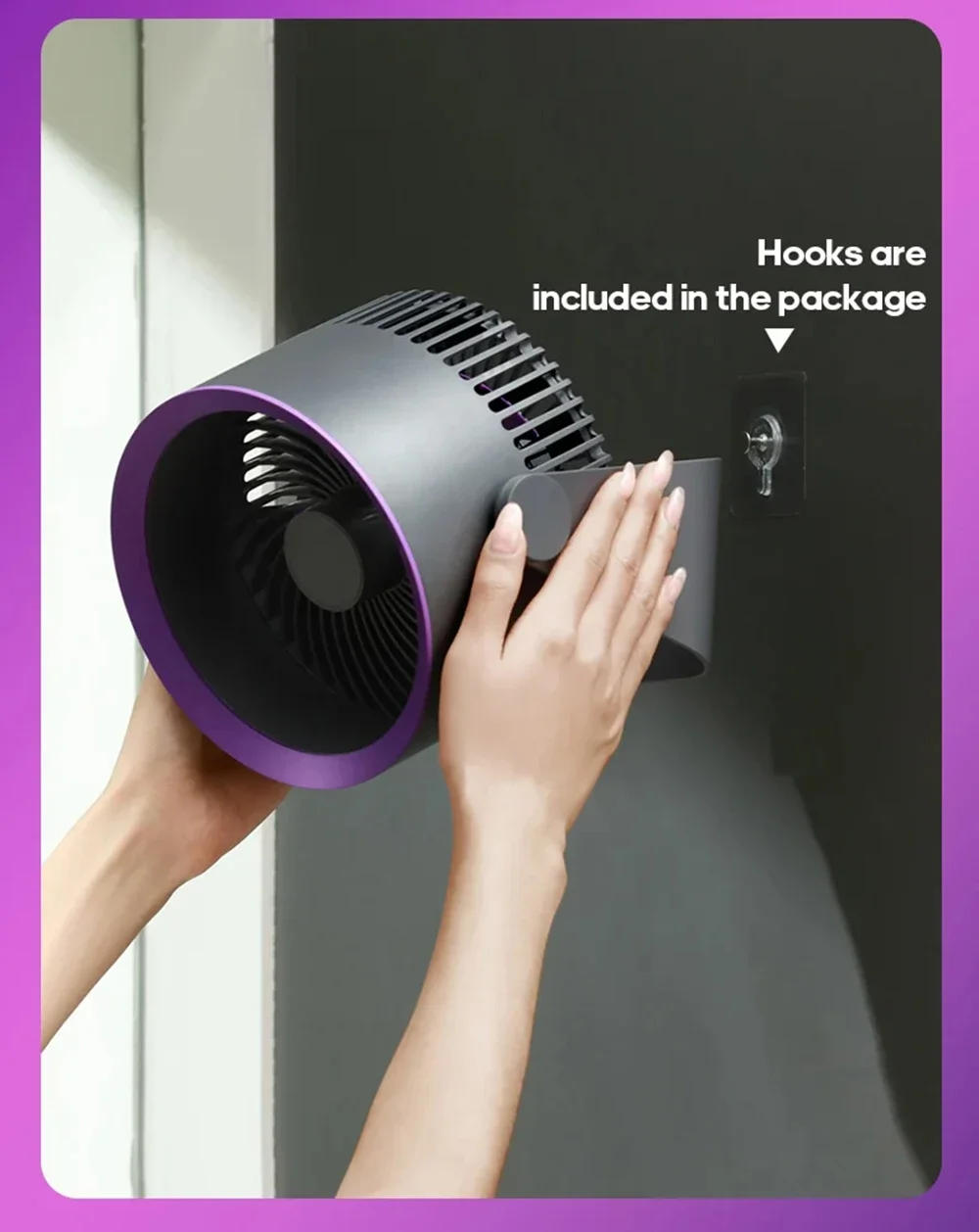 Description Picture 4 of itemMultifunctional Electric Fan Circulator Wireless Portable Home Quiet Ventilator Desktop Wall Ceiling Fan Air Cooler Ceiling Fan