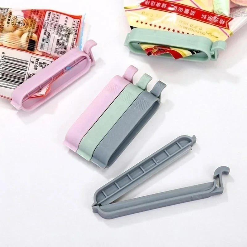 Description Picture 5 of itemPortable Bag Clips Storage Fresh-keeping Sealer Clamp Snack Bags Sealing Clip Food Sealing Clip Plastic Tweezers Kitchen Tools